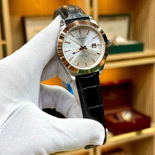 TISSOT Leather Strap Quartz Watch | Premium Second Copy