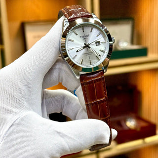 TISSOT Leather Strap Quartz Watch | Premium Second Copy