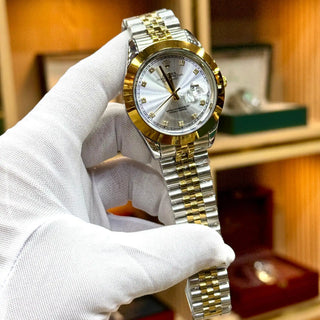 Rolex Semi-Automatic Jubilee Steel Watch – Premium Second Copy