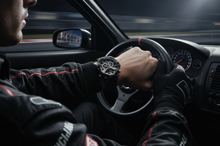 Racing Model Watch Closeup